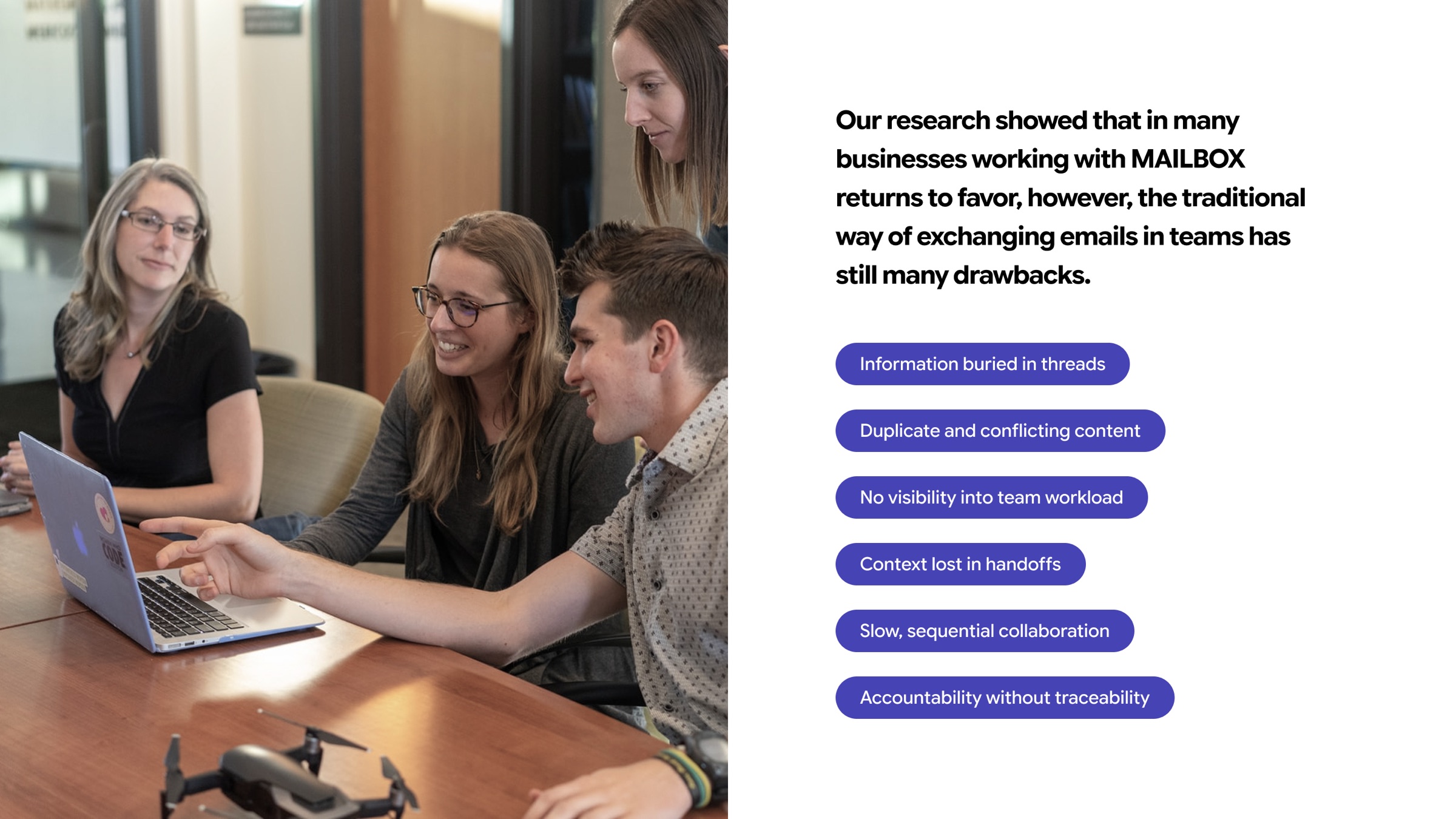 Research & Discovery — key findings from field research